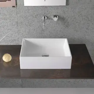 Globo Forty3 Раковина 50х37х14 см, без отв., цвет: белый