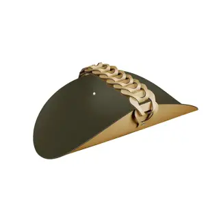 ADJ Открытая корзина для СПА Riviera, 48x28 см., цвет: горчичный/оливковый