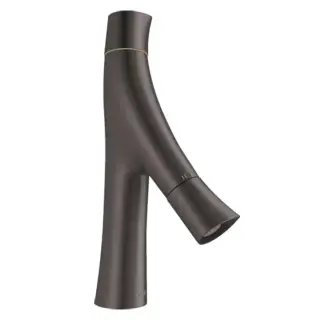 Axor Starck Organic Смеситель для раковины 80, на 1 отв., цвет: шлифованный черный хром