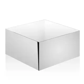 Decor Walther DW 367 Бокс универсальный 17x17x9см, настольный, цвет: хром