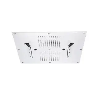 Carimali MyDream Верхний душ 550х500 мм, потолочный, 242 форсунки, 4 потока: дождь, каскад, распылители, двойной каскад, хромотерапия, цвет: хром