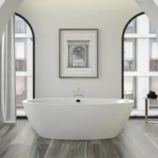 KNIEF Loom Ванна отдельностоящая 190x95x60см, цвет: белый