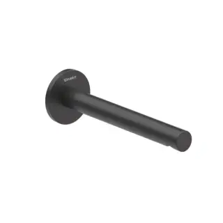 Duravit Circle Излив для ванны 20см., настенный, цвет: черный матовый