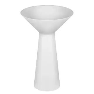 Gessi Total Look Раковина 54.6 см, без отв., напольная, цвет: белый