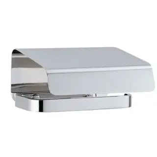 Colombo Time Держатель туалетной бумаги с крышкой, цвет: хром