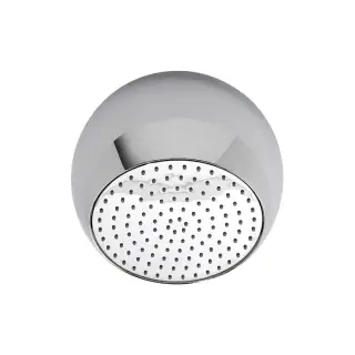 Carlo Frattini Wellness Верхний душ Sfera Ø 200 мм., настенный монтаж, сфера белая, цвет: хром