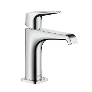 Axor Citterio E Смеситель для раковины 125, на 1 отв., излив: 143мм, без донного клапана, цвет: хром