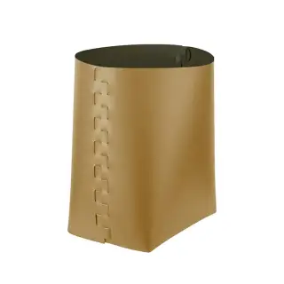 ADJ Корзина Helena, 35x30xH45 см., цвет: горчичный/оливковый