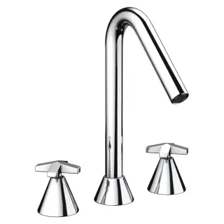 Nicolazzi Star Смеситель для раковины, на 3 отв., цвет: хром