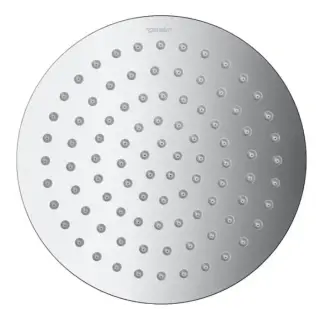 Duravit Shower Верхний душ 24x24см., 1 режим, настенный/потолочный, цвет: хром
