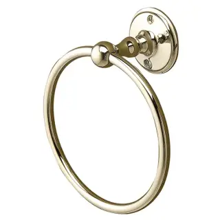 Devon&Devon Old Navy Полотенцедержатель кольцо, подвесной, цвет: золото