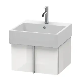 Duravit Vero Air Тумба подвесная, 48.4x43.1х29.8см., с раковиной, с 1 выдв. ящиком, цвет: белый глянцевый