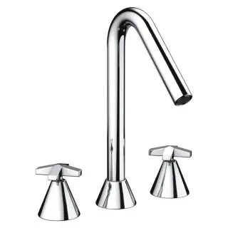 Nicolazzi Star Смеситель для раковины, на 3 отв., цвет: хром