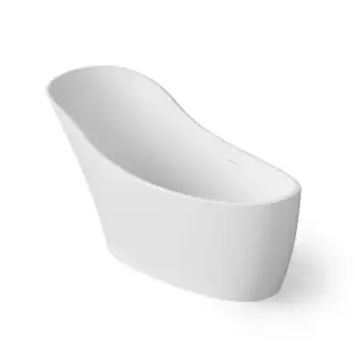 Dea Design Elegant Ванна 169x75x88см., отдельностоящая, Solid Surface, цвет: White №18