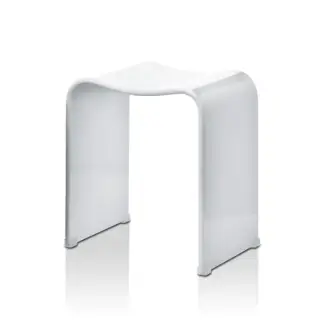 Decor Walther DW 80 Табурет 40x30x46см, акрил, напольный, цвет: белый