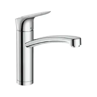 Hansgrohe Logis Смеситель для кухни 160, однорычажный, с возможностью установки перед окном, цвет: хром