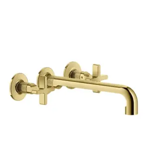 Gessi Inciso Смесителя для раковины, встраиваемый, без донного клапана. внешняя часть, цвет: золото