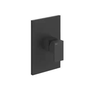 Gessi Rettangolo Смеситель для раковины, встраиваемый, однорычажный, внешняя часть, цвет: Black XL