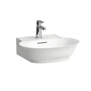 Laufen New Classic Раковина-мини 50х45х17 см, 1 отв., накладная, с переливом, цвет: белый матовый