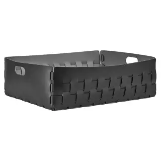 Colombo Adj Корзинка Bottega 60x50хH20см., напольная, цвет: черный/серый