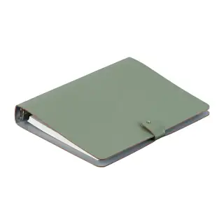 ADJ Блокнот А5, 16,5x25 см., цвет: эвкалипт/небесный