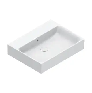 Catalano Premium Раковина 60х47см, подвесная, без отв., цвет: белый глянцевый