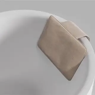 Salini Подушка для ванны 49.5x35.5x7cм , цвет: Cappuccino