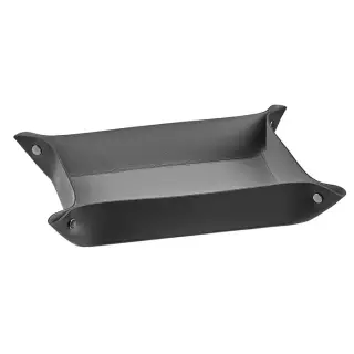 ADJ Мелочница, 20x14xH5 см., цвет: черный/серый