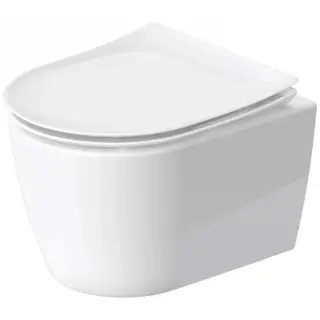 Duravit Soleil by Starck Унитаз 37х48см., подвесной, безободковый, Weiß Hochglanz, HyG, цвет: белый