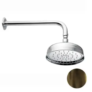 Nicolazzi Doccia Верхний душ, Ø 30см, цвет: тёмная бронза