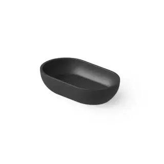 Dea Design Washbasins Раковина 55х32х13см., накладная, без отв., Solid Surface, цвет: Black №16
