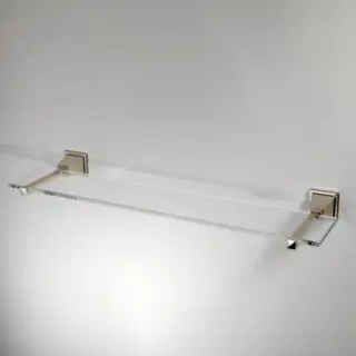 Devon&Devon Time Полочка стеклянная, подвесной, цвет: золото