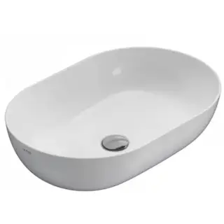 Globo T-Edge  Раковина-чаша 54х36 см, без отв., на столешницу, цвет: белый