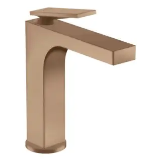 Axor Citterio Смеситель для раковины 160, на 1 отв., с донным клапаном, цвет: шлифованное красное золото