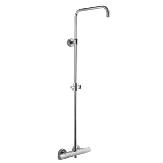 Carlo Frattini Wellness Смеситель для душа, внешнего монтажа, с душевой стойкой, цвет: хром