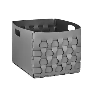 ADJ Корзинка Dubai, 35x40xH30 см., цвет: серый/черный