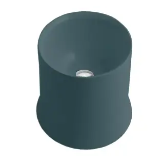 Simas Sharp раковина накладная высокая , d42см h 44 см, без отв., цвет: navy matt