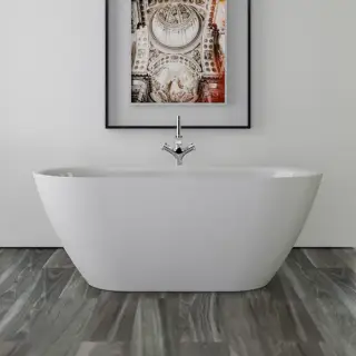 Knief Form XS Ванна отдельностоящая 155х75х60см, без слива-перелива, цвет: белый