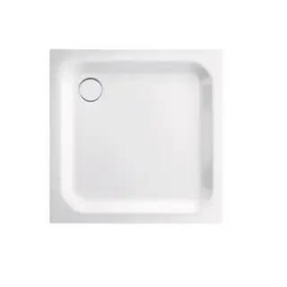 Bette  Душевой поддон квадратный 80х80хh65см с отв-м слива d9см, с шумоизоляцией и покрытием анти-слип, цвет: белый