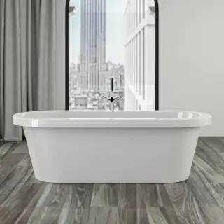 Knief Loft Ванна отдельностоящая 180x80x60см, без слива-перелива, цвет: белый