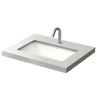 Toto WU Раковина встраиваемая снизу, 59x38x2см, цвет: белый