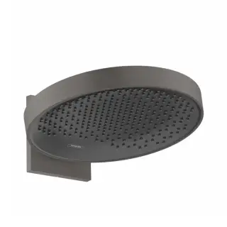 Hansgrohe Rainfinity Верхний душ 360 1jet с настенным креплением, цвет: шлифованный черный хром