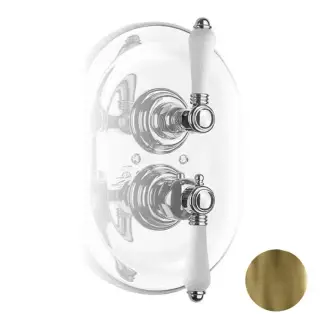 Nicolazzi P.M. Blanc Смеситель для душа, встраиваемый, термостатический, внешняя часть, 3/4