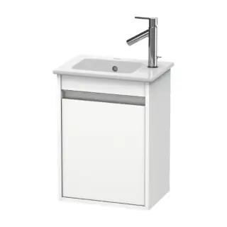 Duravit Ketho Тумба подвесная, 40x28.5х55, с раковиной, с 1 дверка, цвет: белый матовый