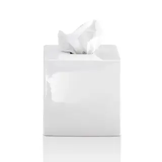 Decor Walther KB 89 Диспенсер для салфеток 13.5x13.5x13.5см, керамика, настольный, цвет: белый