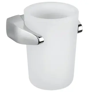 Colombo Road Стакан подвесной, цвет: хром/матовое стекло