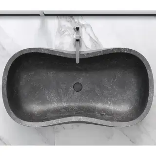 Dea Design Marble Milano Ванна 170х91.2х52.5см., отдельностоящая, мрамор, цвет: Stone D Avola