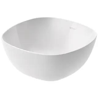 Duravit Aurena Раковина накладная 35x35см., без отв, сифон, HygieneGlaze, цвет: белый глянец