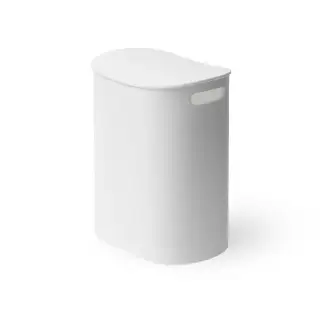 Decor Walther All in  Корзина для белья, напольная, цвет: белый матовый