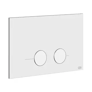 Gessi Клавиша смыва для унитаза, двойная, для систем инсталляций Geberit Sigma8 и Sigma12, цвет: хром